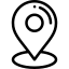 Hotel Airport Transit Location Icon